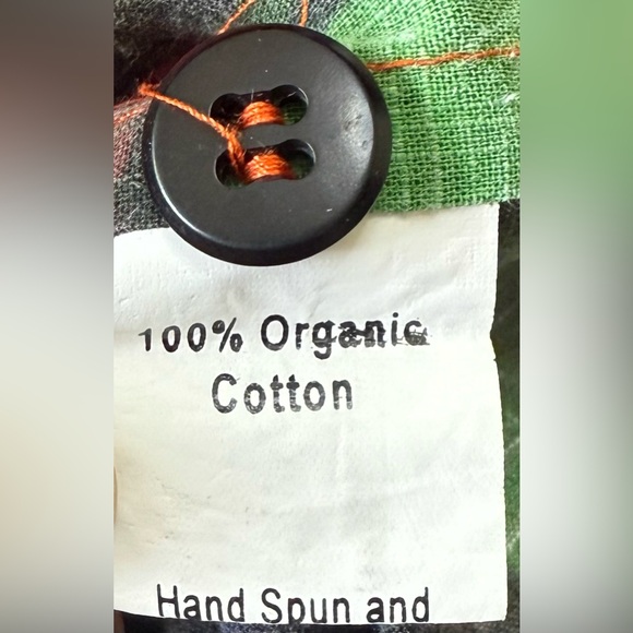 DILEMMA HAND PAINTED ARTIST MIRO INSPIRED BUTTON FRONT ART TO WEAR SHIRT - Picture 7 of 8